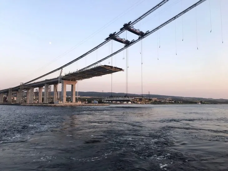 Dünyanın en uzun orta açıklığa sahip köprüsünde sona doğru