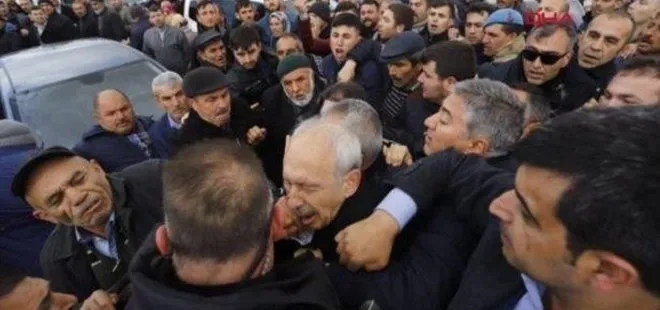Kemal Kılıçdaroğlu’na şehit cenazesinde saldırı