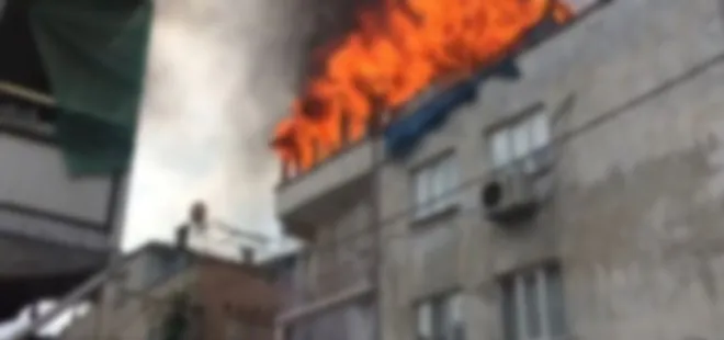 İstanbul Sultanbeyli’de korkutan yangın