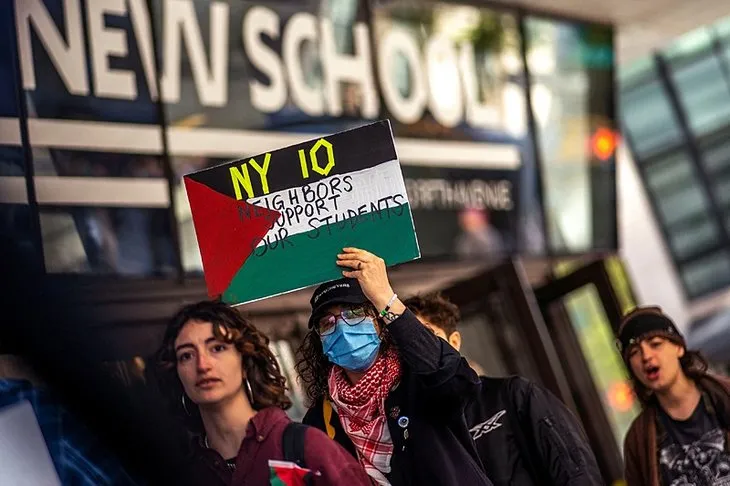 ABD üniversitelerinde Gazze protestosu: Filistin yanlısı öğrencilerin eylemleri yayılıyor