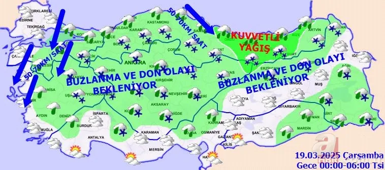 Hava durumu alarm veriyor! Balkan soğukları Türkiye’yi sardı! İstanbul'da kar yağışı başladı 13