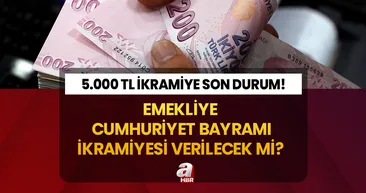 EMEKLİYE 5.000 TL İKRAMİYE SON DAKİKA! Emeklilere 29 Ekim’de Cumhuriyet Bayramı ikramiyesi verilecek mi, açıklama geldi mi?