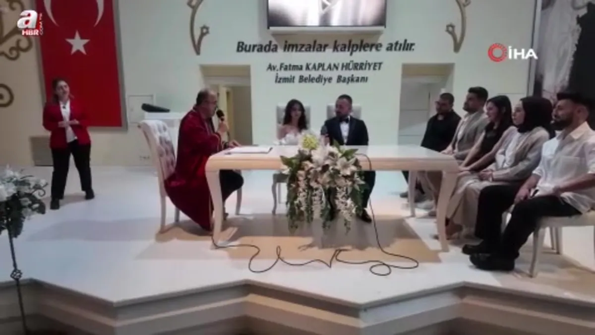 Nikah salonlarında 25.5.25 yoğunluğu