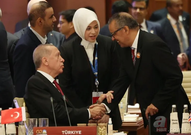 Başkan Erdoğan G20 Zirvesi’nde! Liderlerden yoğun ilgi