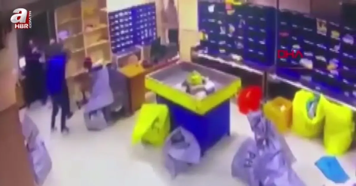 PTT'ye silahlı saldırının en görüntüsü!