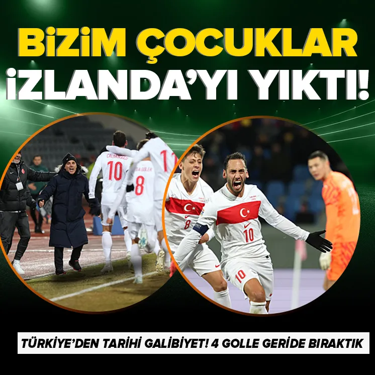Bizim Çocuklar İzlandayı yıktı!