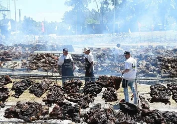 En büyük mangal partisi Uruguay’dan