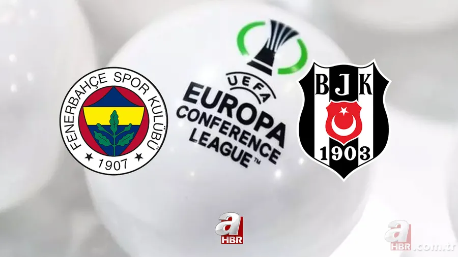 KONFERANS LİGİ kura çekimi CANLI İZLE | UEFA Konferans Ligi kura çekimi KESİNTİSİZ, canlı yayın izle seyret! Fenerbahçe, Beşiktaş rakipleri kim oldu? 1