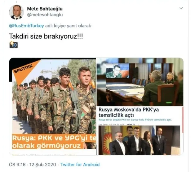 Rusya’nın ABD üzerinden Türkiye'ye yaptığı göndermeye cevap gecikmedi - 2