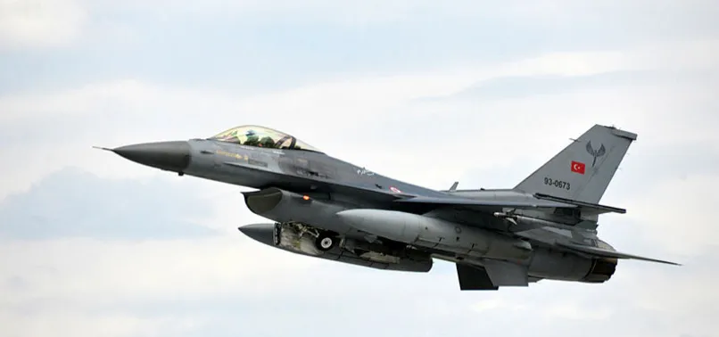 F-16'lar 8 teröristi etkisiz hale getirdi