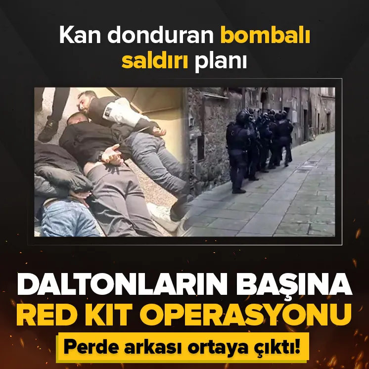 Daltonların başına İtalyada Red Kit operasyonu