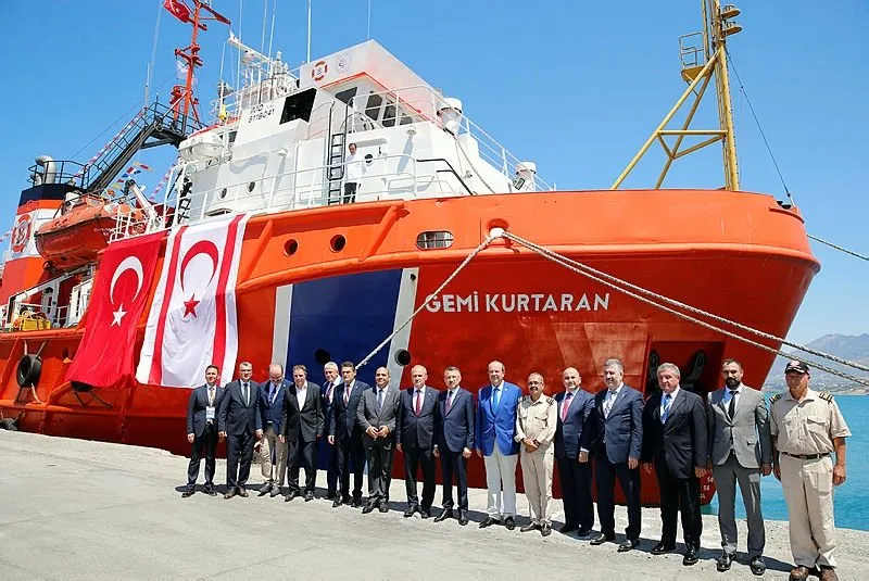 Kktc De Gemi Kurtaran Romorkoru Gorevine Basladi Torende Rumlara Mesaj