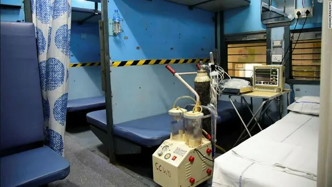 Hindistan’da coronavirüsle mücadele! Tren vagonları karantina merkezine dönüştürüldü - 1