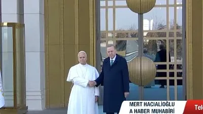 Papa 14. Leo Beştepe’de!