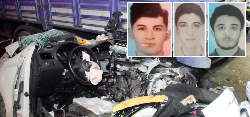 izmit te 3 gencin aci olum otomobilleri kamyonun altina girdi