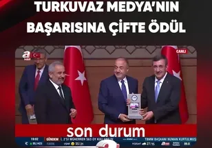 TURKUVAZ MEDYA'NIN BAŞARISINA ÇİFTE ÖDÜL