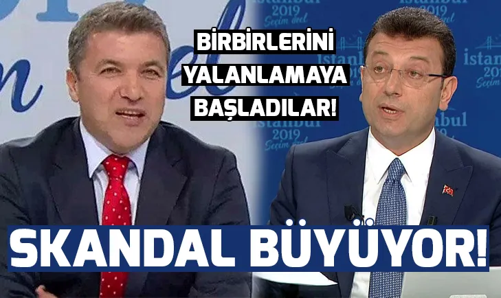 İsmail Küçükkaya ve Ekrem İmamoğlu birbirini yalanlamaya başladı