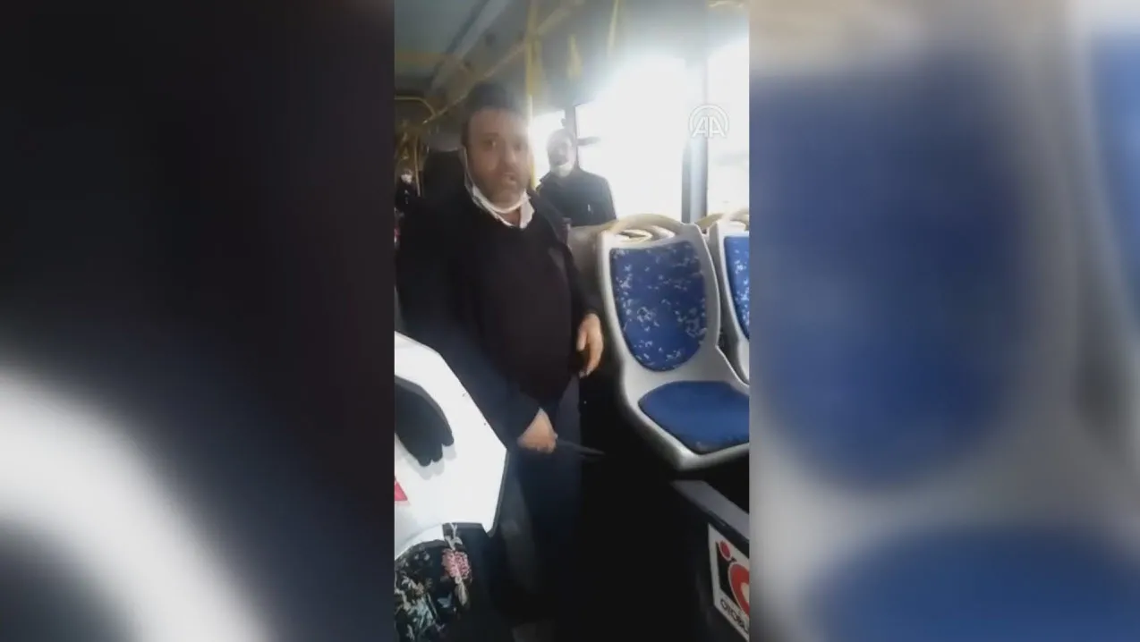 Maganda İETT şoförü: Tartıştığı yolcuya bıçak çekti