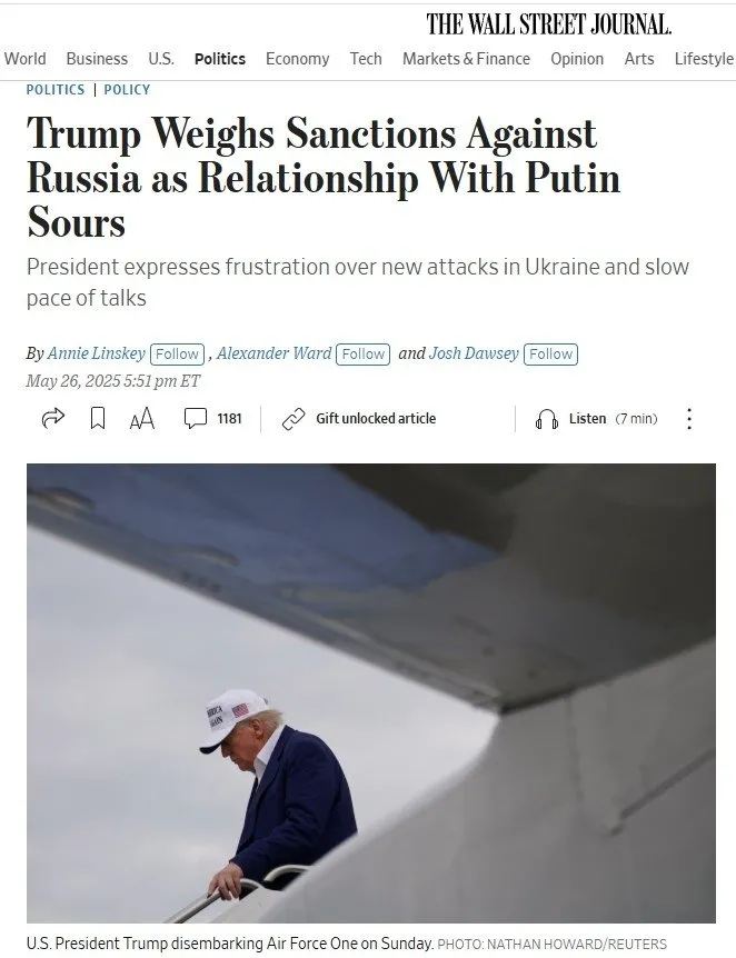 Trump’ın Rusya’ya sabrı taştı mı? Yaptırımlar gündemde!