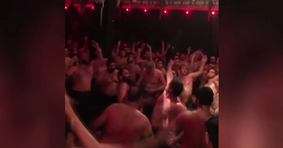 İran’da şoke eden görüntü! Böyle tören görülmedi | Video