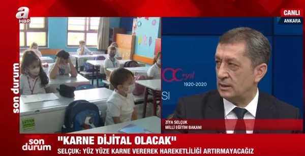 Son dakika: Milli Eğitim Bakanı Ziya Selçuk’tan koronavirüs tedbirleri açıklaması