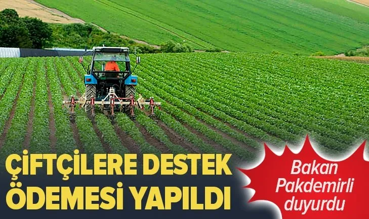 Tarım ve Orman Bakanı Pakdemirli çiftçilere yapılan desteği açıkladı