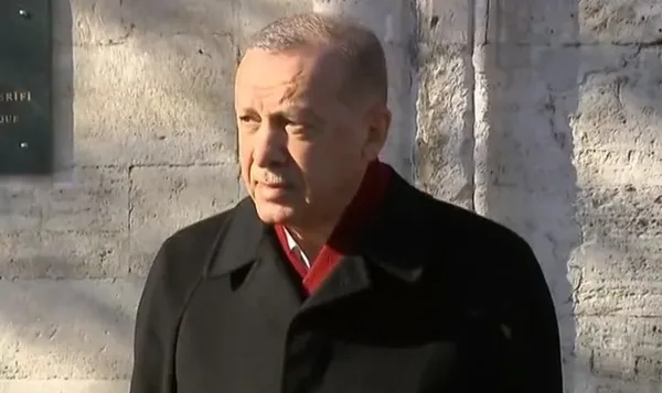 Son dakika: Başkan Recep Tayyip Erdoğan'dan Ayasofya Camii'nde önemli açıklamalar - 1