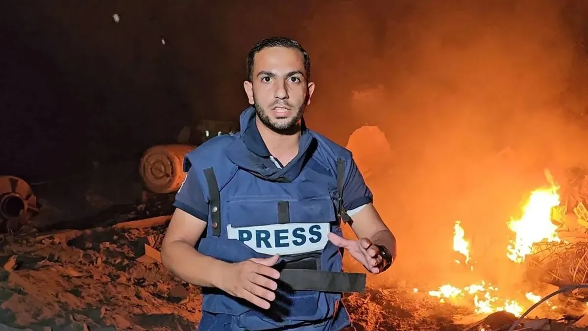 Güney Afrika'da gazeteciler, Gazze'de meslektaşlarını öldüren İsrail'i protesto etti