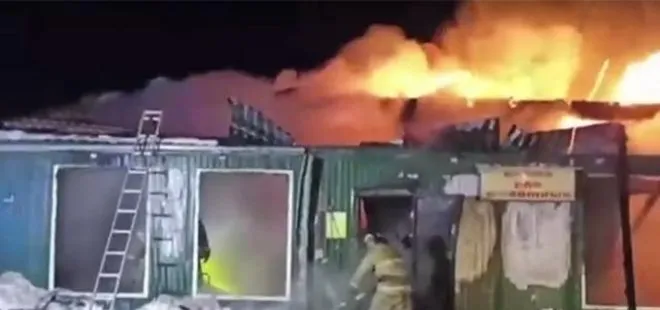 Rusya’da huzurevinde yangın faciası: 20 kişi hayatını kaybetti