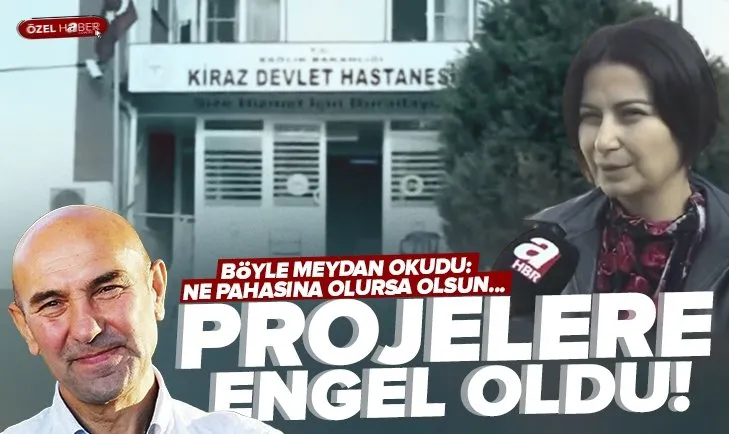 Tunç Soyer’den Kiraz Belediyesi’ne proje engeli! Kiraz Belediye Başkanı Saliha Özçınar: Ne pahasına olursa olsun...