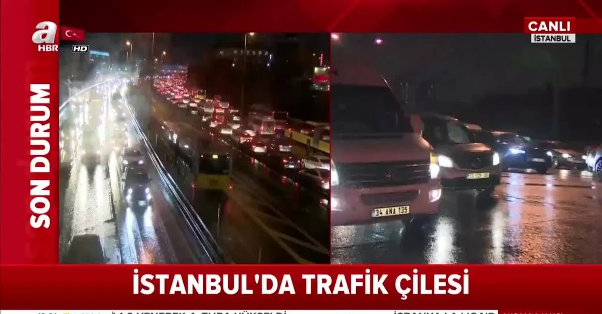 Istanbul Da Trafik Yuzde 80 I Buldu Ahaber Video Izle