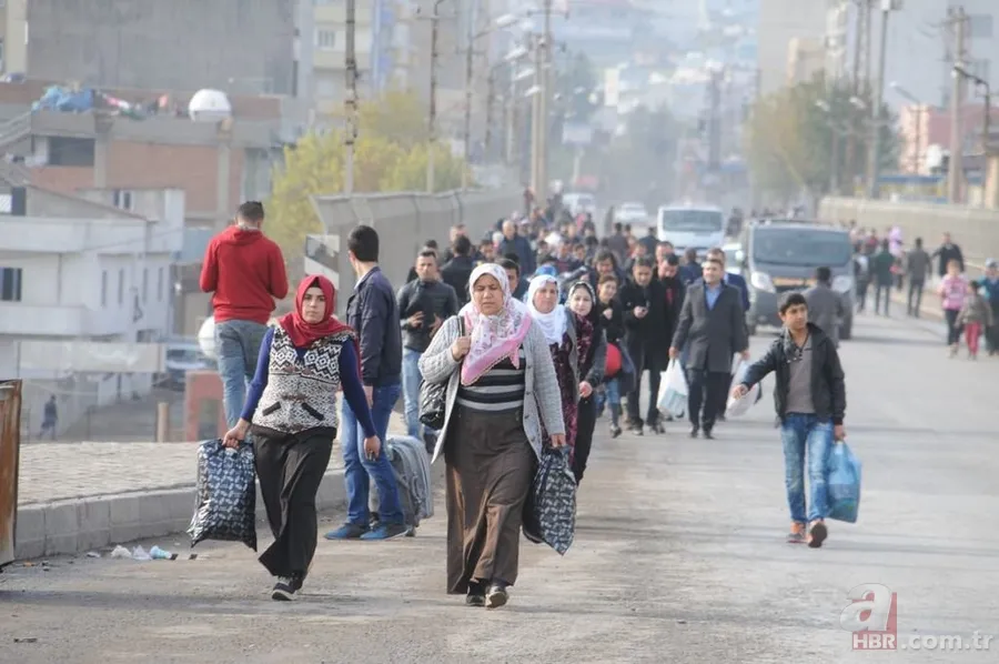 Cizre'de teröristler vatandaşların üzerine ateş açtı 8