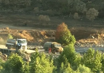 Irak sınırında askeri hareketlilik