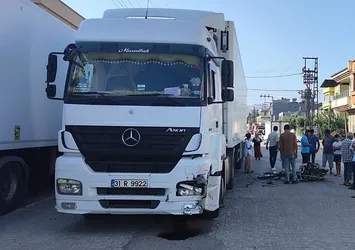 Trafik kazası hayatına mal oldu