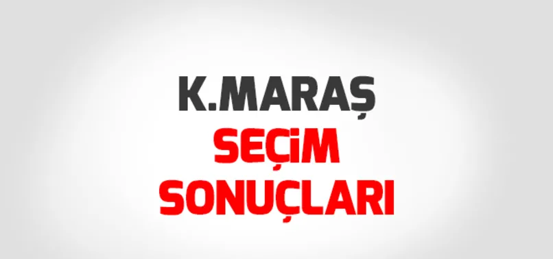 Kahramanmaraş Cumhurbaşkanlığı seçim sonuçları! Cumhurbaşkanı adayları Kahramanmaraş seçim sonuçları ve oy oranları