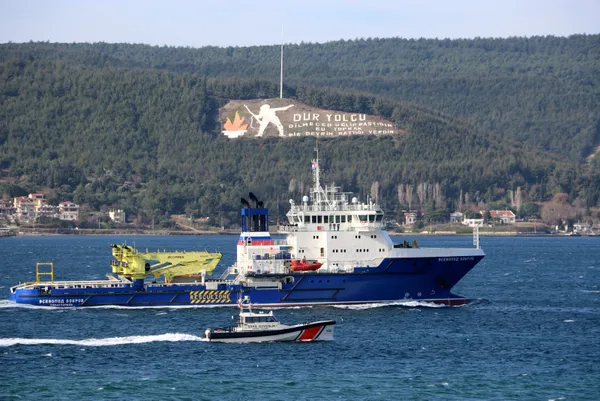 Çanakkale Boğazı'nda hareketli anlar! - 2