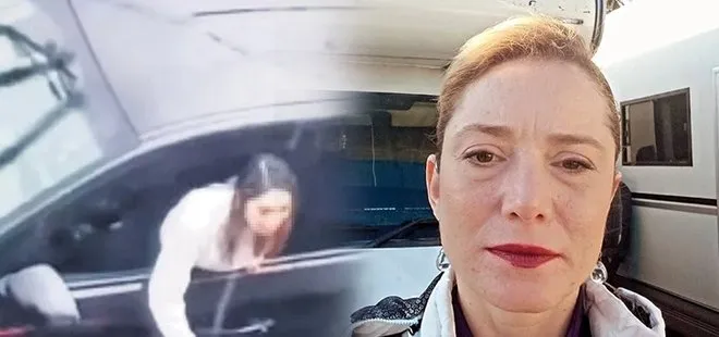 Şişli'de olaylı gece! Oyuncu Ceren Bıyıklı 5 araca zarar verdi