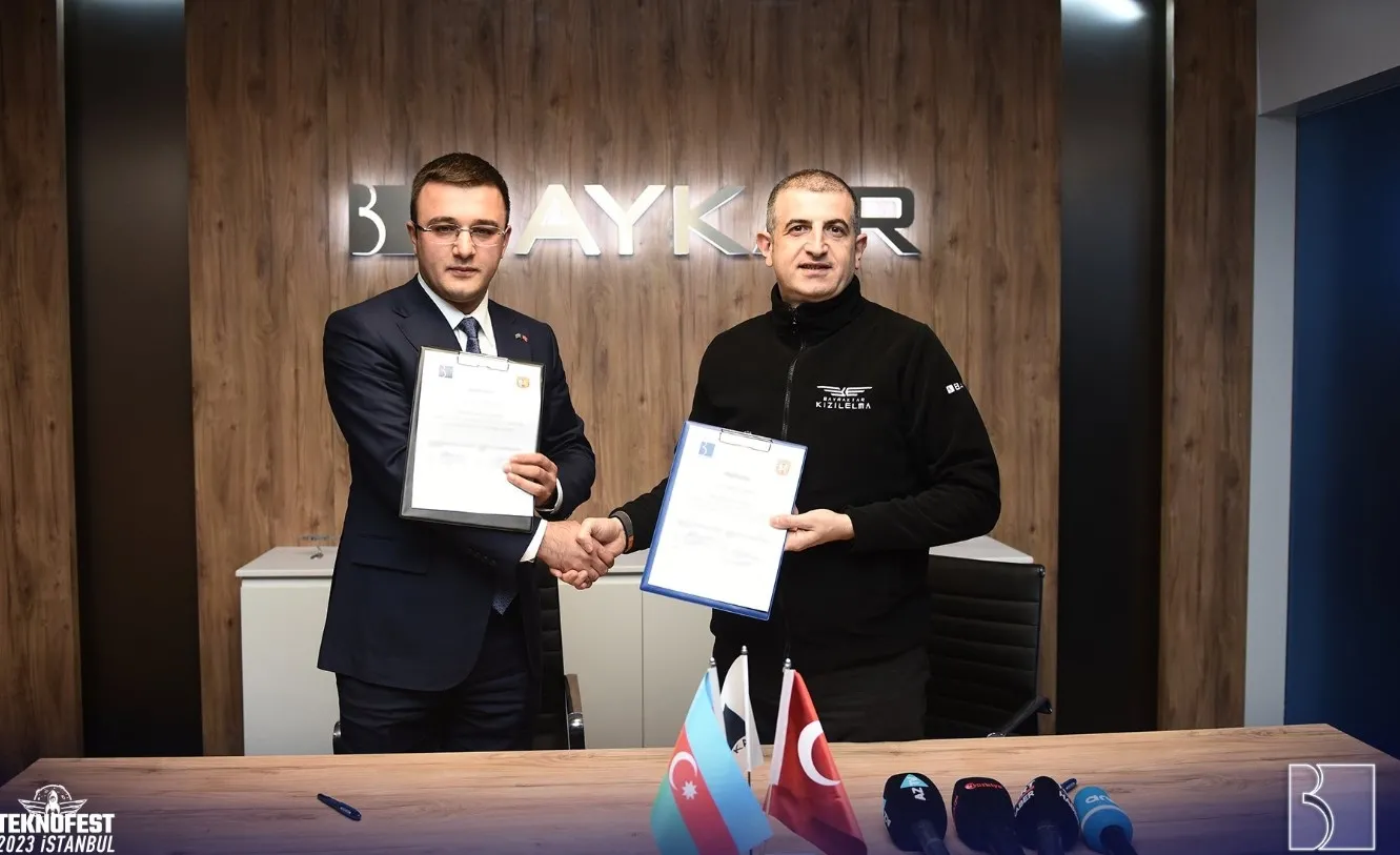 Baykar ile Azerbaycan'dan 'ortak üretim' için iyi niyet protokolü