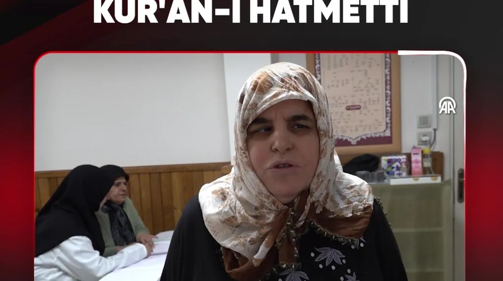 PARMAK UÇLARIYLA KUR'AN-I HATMETTİ