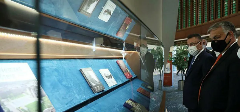 Macaristan Başbakanı Viktor Orban Millet Kütüphanesi'ni ziyaret etti