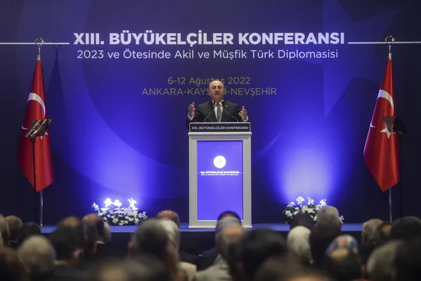 Son dakika: Dışişleri Bakanı Mevlüt Çavuşoğlu'dan 13. Büyükelçiler Konferansı'nda önemli açıklamalar - 3