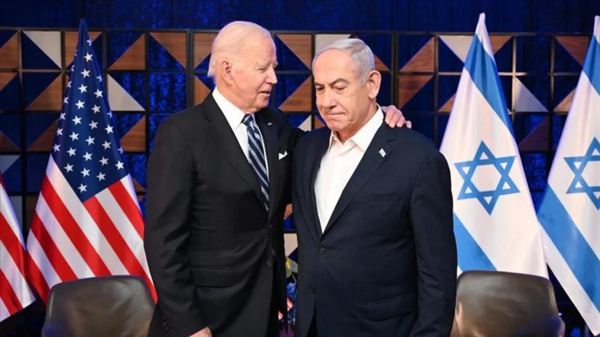 ABD Başkanı Biden katil Netanyahu ile görüştü! İran'a misilleme hazırlığı masada...
