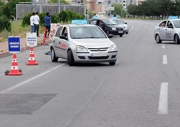 Sürücü kursu sınavında değişiklik