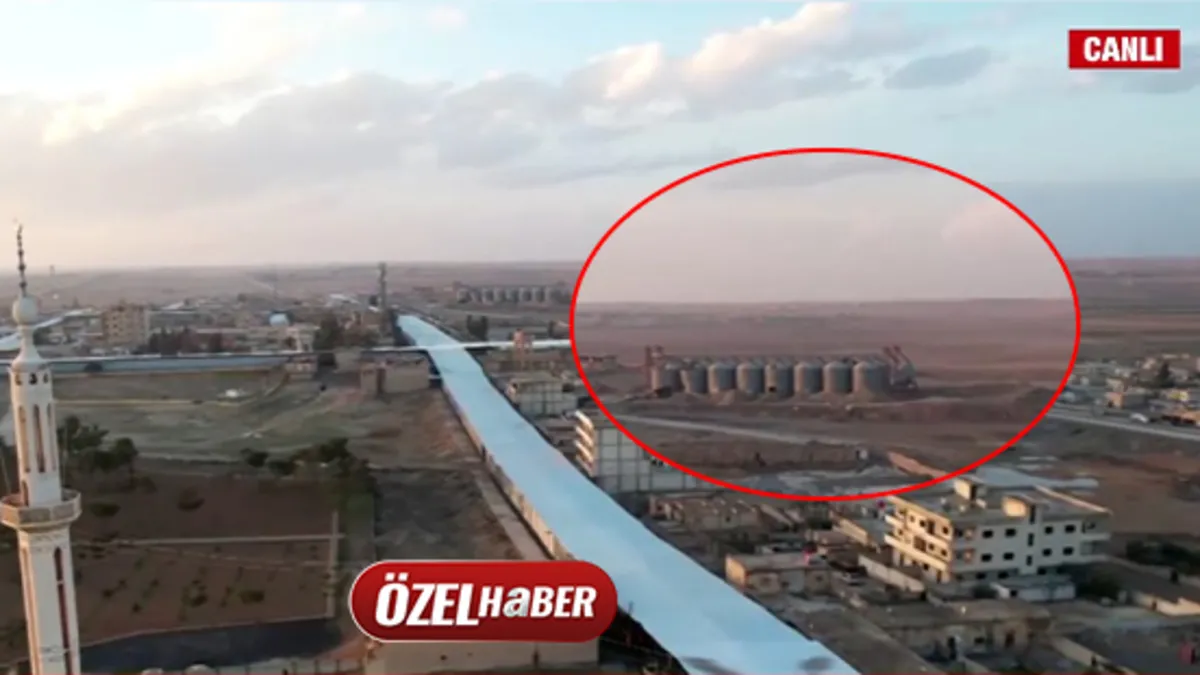 Suriye Ayn İsa'da teröristlerin hava harekatı paniği: Demir tentelerle önlem almaya çalıştılar