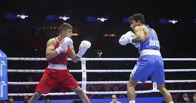 Milli boksör Kerem Özmen gümüş Dünya Erkekler Boks Şampiyonası'nda madalyayı garantiledi