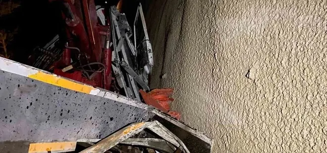 Adana'da vinç kazası: 2 yaralı