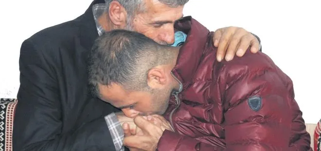 Afrin gazisi, şehit Sarıaslan’ın ailesini ziyaret etti