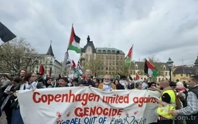 Eurovision yarı finali protestoların gölgesinde kaldı! Konuk şarkıcı Sertab Erener'e büyük tepki! 4