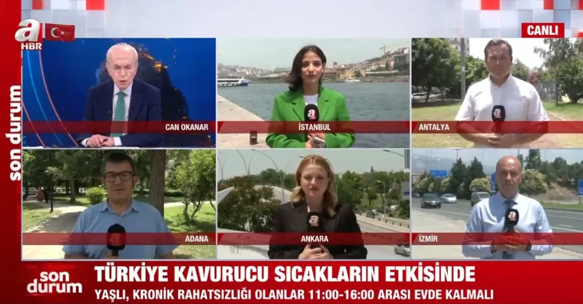 Türkiye kavurucu sıcakların etkisinde