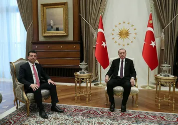 Başkan Erdoğan, Ekrem İmamoğlu’nu kabul etti